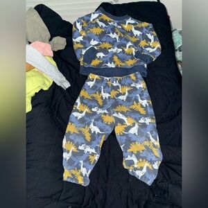 Joe Fresh Dinosaur Set - Blue and Yellow